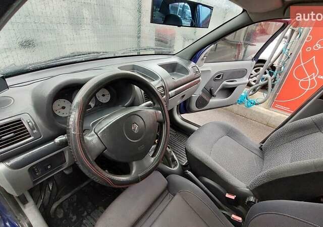 Синий Рено Clio Symbol, объемом двигателя 1.4 л и пробегом 399 тыс. км за 2700 $, фото 4 на Automoto.ua