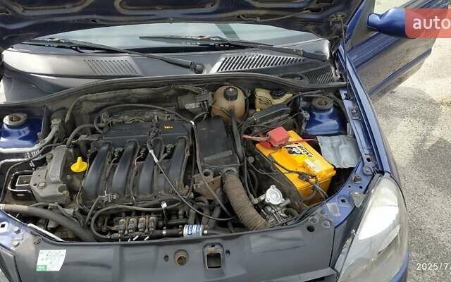 Синій Рено Clio Symbol, об'ємом двигуна 1.4 л та пробігом 285 тис. км за 3200 $, фото 21 на Automoto.ua
