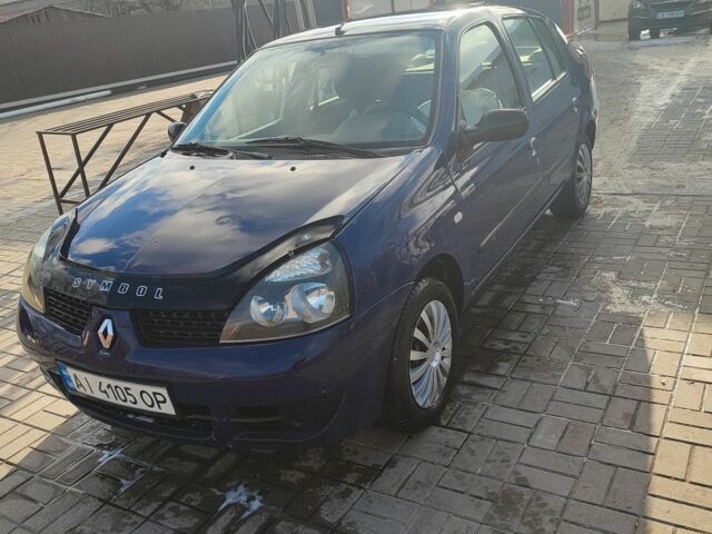 Синій Рено Clio Symbol, об'ємом двигуна 1.4 л та пробігом 205 тис. км за 2900 $, фото 1 на Automoto.ua