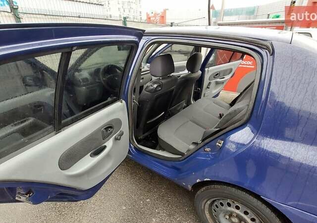 Синий Рено Clio Symbol, объемом двигателя 1.4 л и пробегом 399 тыс. км за 2700 $, фото 7 на Automoto.ua