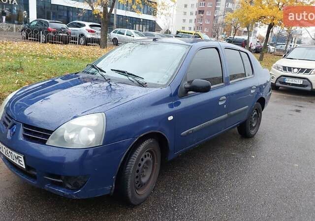 Синий Рено Clio Symbol, объемом двигателя 1.4 л и пробегом 399 тыс. км за 2700 $, фото 8 на Automoto.ua