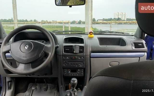 Синій Рено Clio Symbol, об'ємом двигуна 1.4 л та пробігом 285 тис. км за 3200 $, фото 18 на Automoto.ua