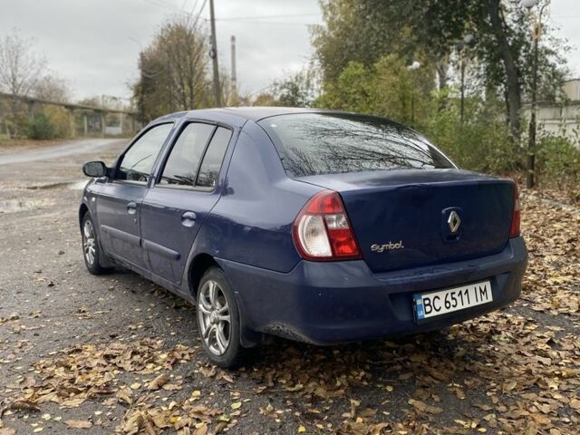 Рено Clio Symbol 2008 в Виннице на Automoto.ua Синий Рено Clio Symbol, объемом двигателя 1.4 л и пробегом 199 тыс. км за 2550 $, фото 3 на Automoto.ua