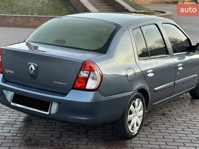 Синий Рено Clio Symbol, объемом двигателя 1.4 л и пробегом 206 тыс. км за 3999 $, фото 13 на Automoto.ua