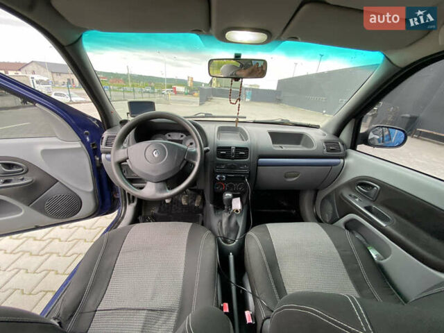 Синий Рено Clio Symbol, объемом двигателя 1.39 л и пробегом 163 тыс. км за 2950 $, фото 10 на Automoto.ua