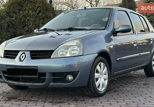 Синий Рено Clio Symbol, объемом двигателя 1.4 л и пробегом 206 тыс. км за 3999 $, фото 3 на Automoto.ua