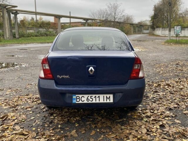 Рено Clio Symbol 2008 в Виннице на Automoto.ua Синий Рено Clio Symbol, объемом двигателя 1.4 л и пробегом 199 тыс. км за 2550 $, фото 2 на Automoto.ua
