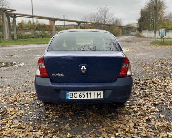 Рено Clio Symbol 2008 в Виннице на Automoto.ua Синий Рено Clio Symbol, объемом двигателя 1.4 л и пробегом 199 тыс. км за 2300 $, фото 2 на Automoto.ua