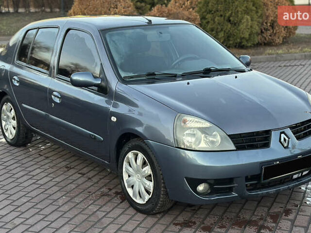 Синий Рено Clio Symbol, объемом двигателя 1.4 л и пробегом 206 тыс. км за 3999 $, фото 10 на Automoto.ua