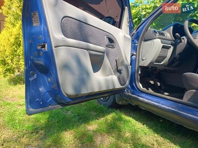 Синій Рено Clio Symbol, об'ємом двигуна 1.4 л та пробігом 172 тис. км за 3150 $, фото 12 на Automoto.ua