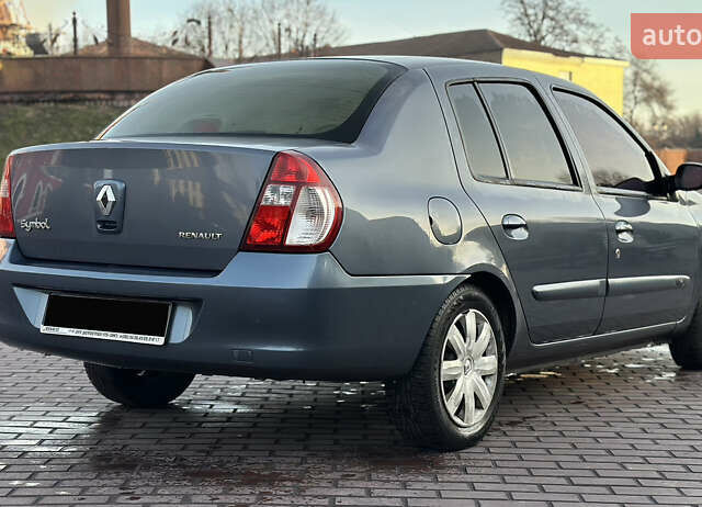 Синий Рено Clio Symbol, объемом двигателя 1.4 л и пробегом 206 тыс. км за 3999 $, фото 14 на Automoto.ua