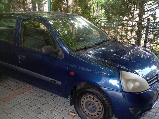 Синий Рено Clio Symbol, объемом двигателя 1.4 л и пробегом 163 тыс. км за 3100 $, фото 1 на Automoto.ua