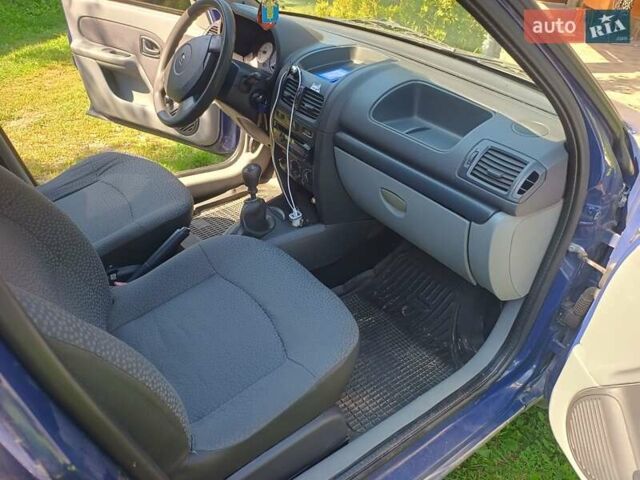 Синій Рено Clio Symbol, об'ємом двигуна 1.4 л та пробігом 172 тис. км за 3150 $, фото 4 на Automoto.ua