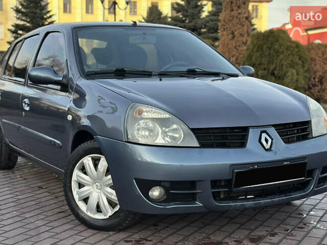 Синий Рено Clio Symbol, объемом двигателя 1.4 л и пробегом 206 тыс. км за 3999 $, фото 7 на Automoto.ua