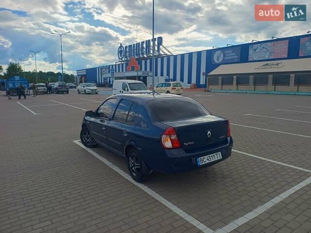Синій Рено Clio Symbol, об'ємом двигуна 1.4 л та пробігом 172 тис. км за 3150 $, фото 24 на Automoto.ua