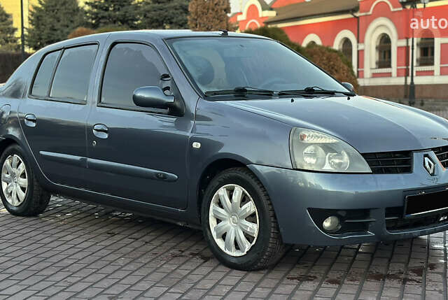 Синий Рено Clio Symbol, объемом двигателя 1.4 л и пробегом 206 тыс. км за 3999 $, фото 11 на Automoto.ua