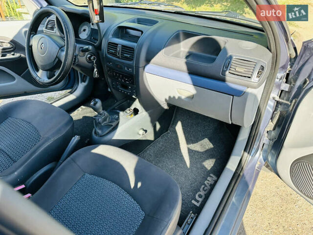 Синий Рено Clio Symbol, объемом двигателя 1.39 л и пробегом 210 тыс. км за 3300 $, фото 20 на Automoto.ua