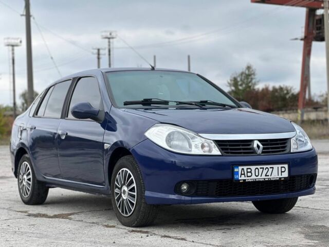 Синий Рено Clio Symbol, объемом двигателя 1.4 л и пробегом 182 тыс. км за 3700 $, фото 1 на Automoto.ua