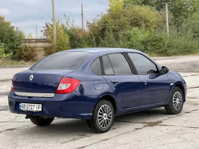 Синий Рено Clio Symbol, объемом двигателя 1.4 л и пробегом 182 тыс. км за 3700 $, фото 2 на Automoto.ua