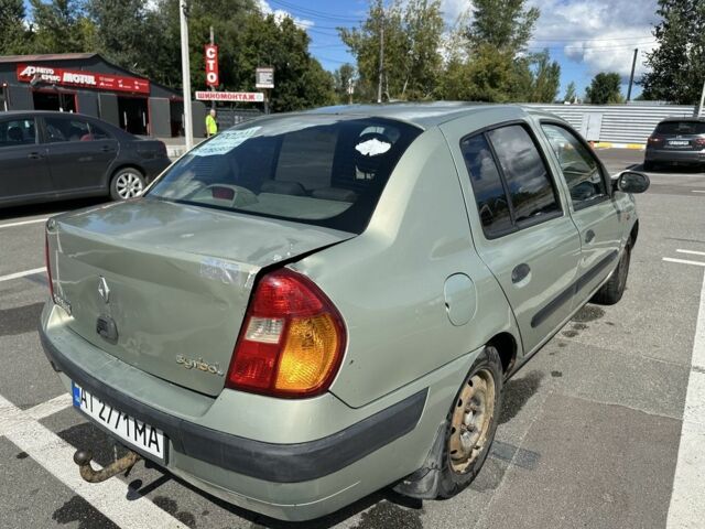 Зеленый Рено Clio Symbol, объемом двигателя 1.4 л и пробегом 260 тыс. км за 2200 $, фото 4 на Automoto.ua