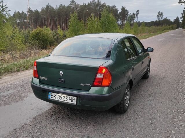 Зеленый Рено Clio Symbol, объемом двигателя 1.4 л и пробегом 305 тыс. км за 2700 $, фото 13 на Automoto.ua