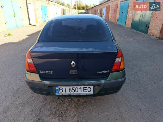 Зелений Рено Clio Symbol, об'ємом двигуна 1.39 л та пробігом 289 тис. км за 2300 $, фото 3 на Automoto.ua