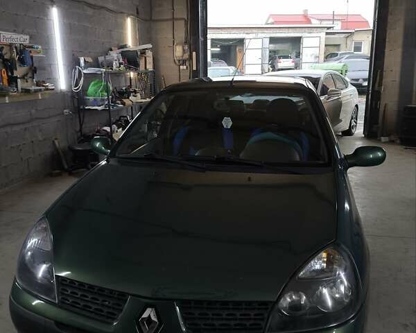 Зеленый Рено Clio Symbol, объемом двигателя 1.4 л и пробегом 114 тыс. км за 4200 $, фото 1 на Automoto.ua