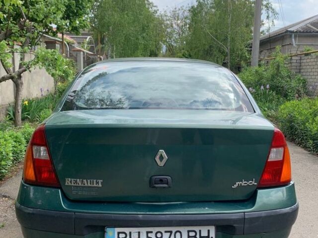 Зеленый Рено Clio Symbol, объемом двигателя 1.4 л и пробегом 460 тыс. км за 1650 $, фото 3 на Automoto.ua