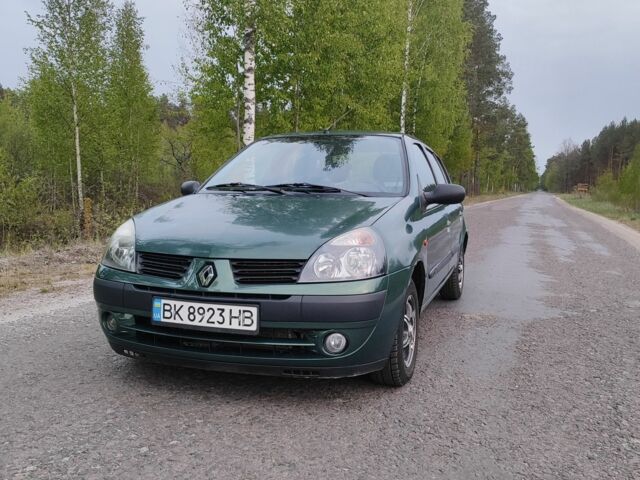 Зеленый Рено Clio Symbol, объемом двигателя 1.4 л и пробегом 305 тыс. км за 2700 $, фото 9 на Automoto.ua