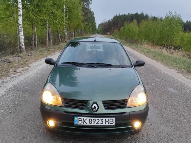 Зеленый Рено Clio Symbol, объемом двигателя 1.4 л и пробегом 305 тыс. км за 2700 $, фото 10 на Automoto.ua