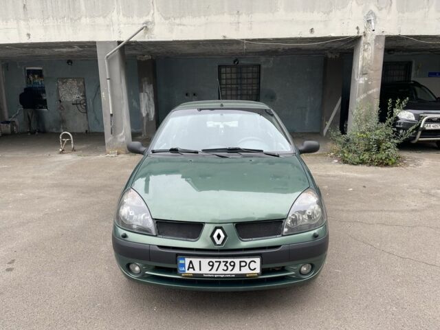 Зеленый Рено Clio Symbol, объемом двигателя 1.4 л и пробегом 183 тыс. км за 3000 $, фото 1 на Automoto.ua