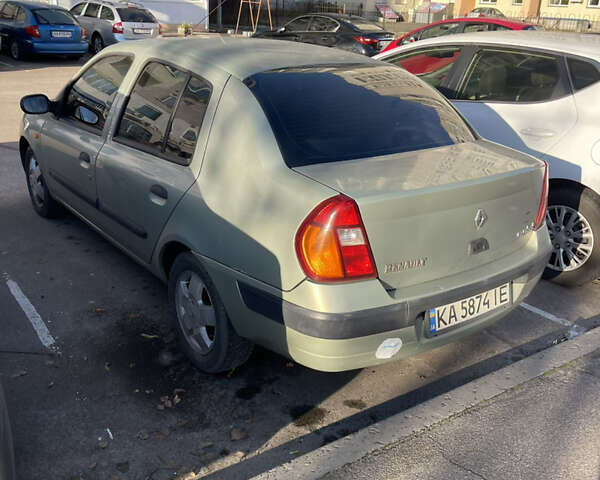 Зелений Рено Clio Symbol, об'ємом двигуна 1.39 л та пробігом 200 тис. км за 3000 $, фото 3 на Automoto.ua