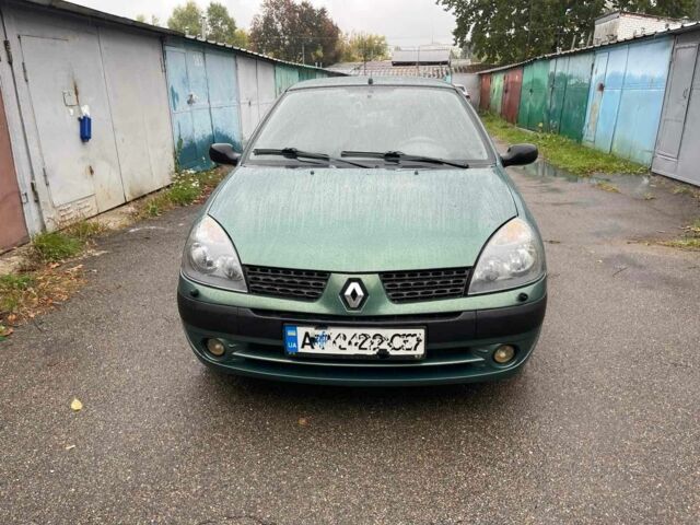 Зеленый Рено Clio Symbol, объемом двигателя 1.4 л и пробегом 169 тыс. км за 2899 $, фото 2 на Automoto.ua