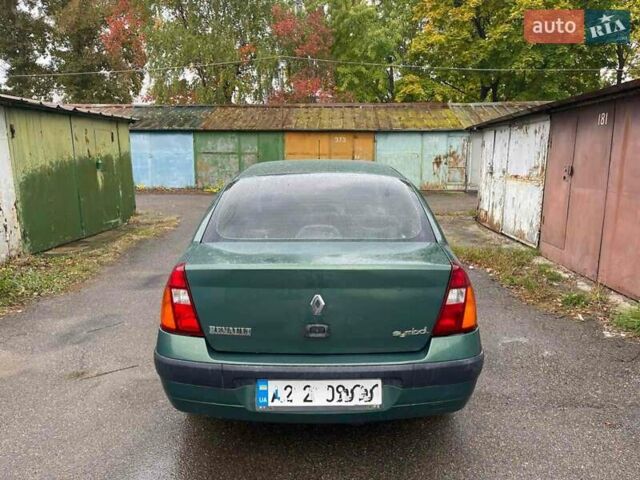 Зелений Рено Clio Symbol, об'ємом двигуна 1.4 л та пробігом 169 тис. км за 2999 $, фото 1 на Automoto.ua