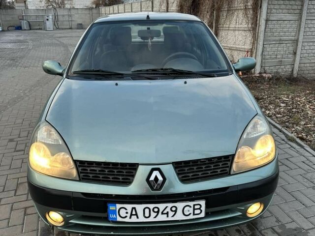 Зелений Рено Clio Symbol, об'ємом двигуна 1.4 л та пробігом 160 тис. км за 3000 $, фото 1 на Automoto.ua