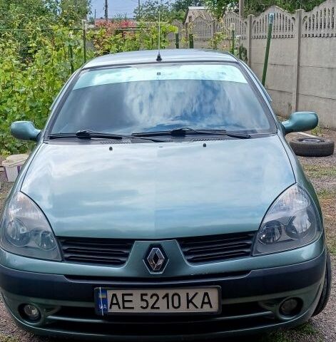 Зеленый Рено Clio Symbol, объемом двигателя 1.4 л и пробегом 185 тыс. км за 3300 $, фото 1 на Automoto.ua