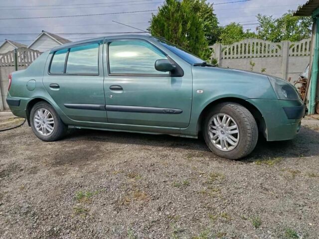 Зеленый Рено Clio Symbol, объемом двигателя 1.4 л и пробегом 185 тыс. км за 3300 $, фото 7 на Automoto.ua