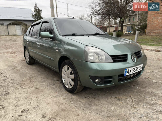 Зелений Рено Clio Symbol, об'ємом двигуна 1.4 л та пробігом 245 тис. км за 3700 $, фото 7 на Automoto.ua
