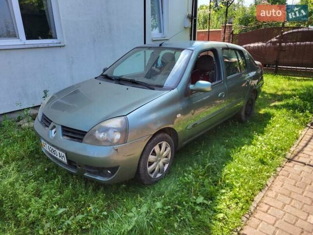 Зеленый Рено Clio Symbol, объемом двигателя 1.4 л и пробегом 200 тыс. км за 2500 $, фото 3 на Automoto.ua
