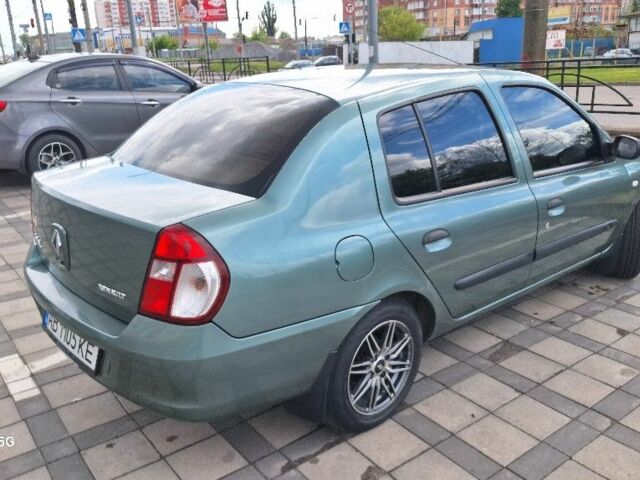 Зеленый Рено Clio Symbol, объемом двигателя 1.4 л и пробегом 165 тыс. км за 4400 $, фото 3 на Automoto.ua