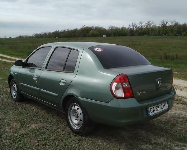 Зеленый Рено Clio Symbol, объемом двигателя 1.4 л и пробегом 267 тыс. км за 2200 $, фото 8 на Automoto.ua