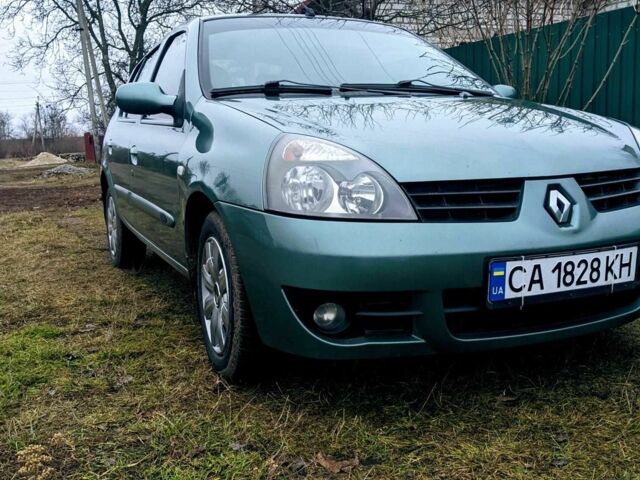 Зеленый Рено Clio Symbol, объемом двигателя 1.4 л и пробегом 223 тыс. км за 4300 $, фото 1 на Automoto.ua