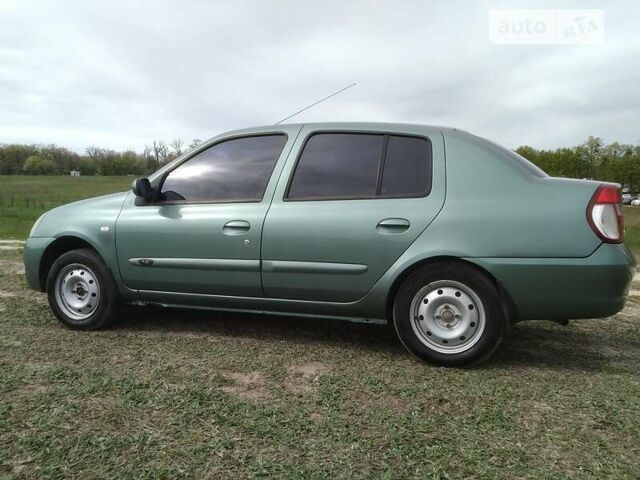 Зеленый Рено Clio Symbol, объемом двигателя 1.4 л и пробегом 267 тыс. км за 2200 $, фото 9 на Automoto.ua
