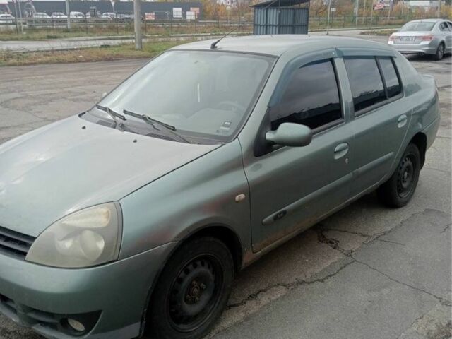 Зеленый Рено Clio Symbol, объемом двигателя 1.4 л и пробегом 290 тыс. км за 2300 $, фото 4 на Automoto.ua