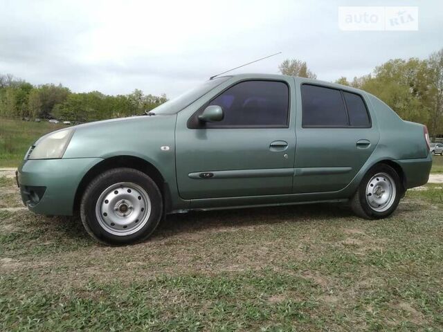 Зеленый Рено Clio Symbol, объемом двигателя 1.4 л и пробегом 267 тыс. км за 2200 $, фото 10 на Automoto.ua