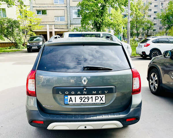 Сірий Рено Logan MCV Stepway, об'ємом двигуна 0.9 л та пробігом 147 тис. км за 9499 $, фото 4 на Automoto.ua