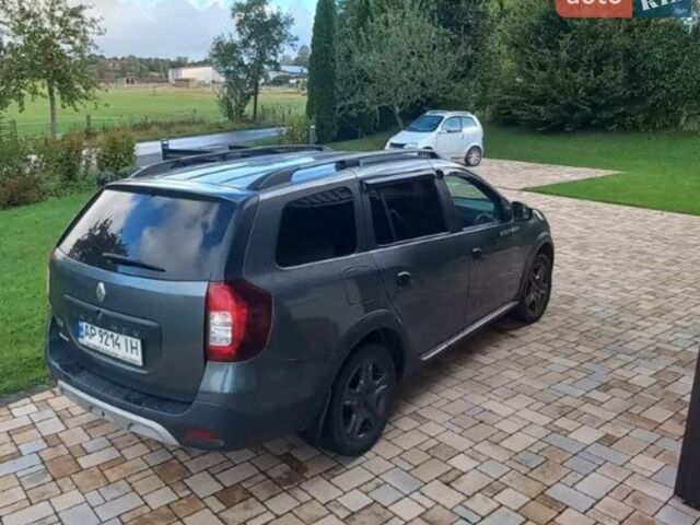Сірий Рено Logan MCV Stepway, об'ємом двигуна 0.9 л та пробігом 103 тис. км за 8500 $, фото 4 на Automoto.ua