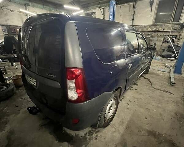 Синий Рено Logan Van, объемом двигателя 1.6 л и пробегом 362 тыс. км за 2800 $, фото 3 на Automoto.ua