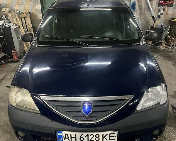 Синий Рено Logan Van, объемом двигателя 1.6 л и пробегом 362 тыс. км за 2800 $, фото 15 на Automoto.ua