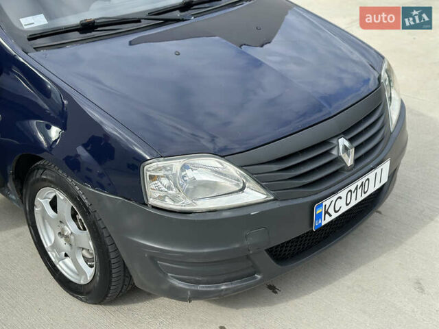 Синий Рено Logan Van, объемом двигателя 1.5 л и пробегом 380 тыс. км за 3000 $, фото 1 на Automoto.ua